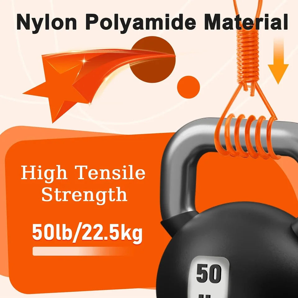 TSES 1.5LB Trimmer Rope Star Shape, String Trimmer Line, Commercial Grade Pentagon Weed Eater Spool, Premium Nylon Universal
